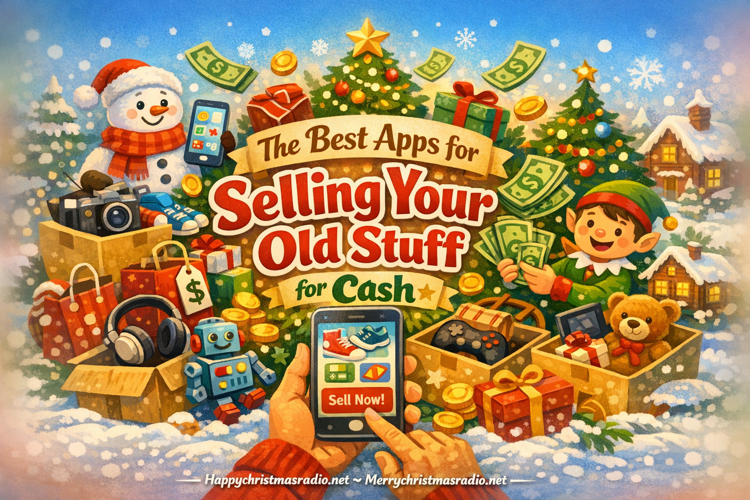 The Best Apps for Selling Your Old Stuff for Cash