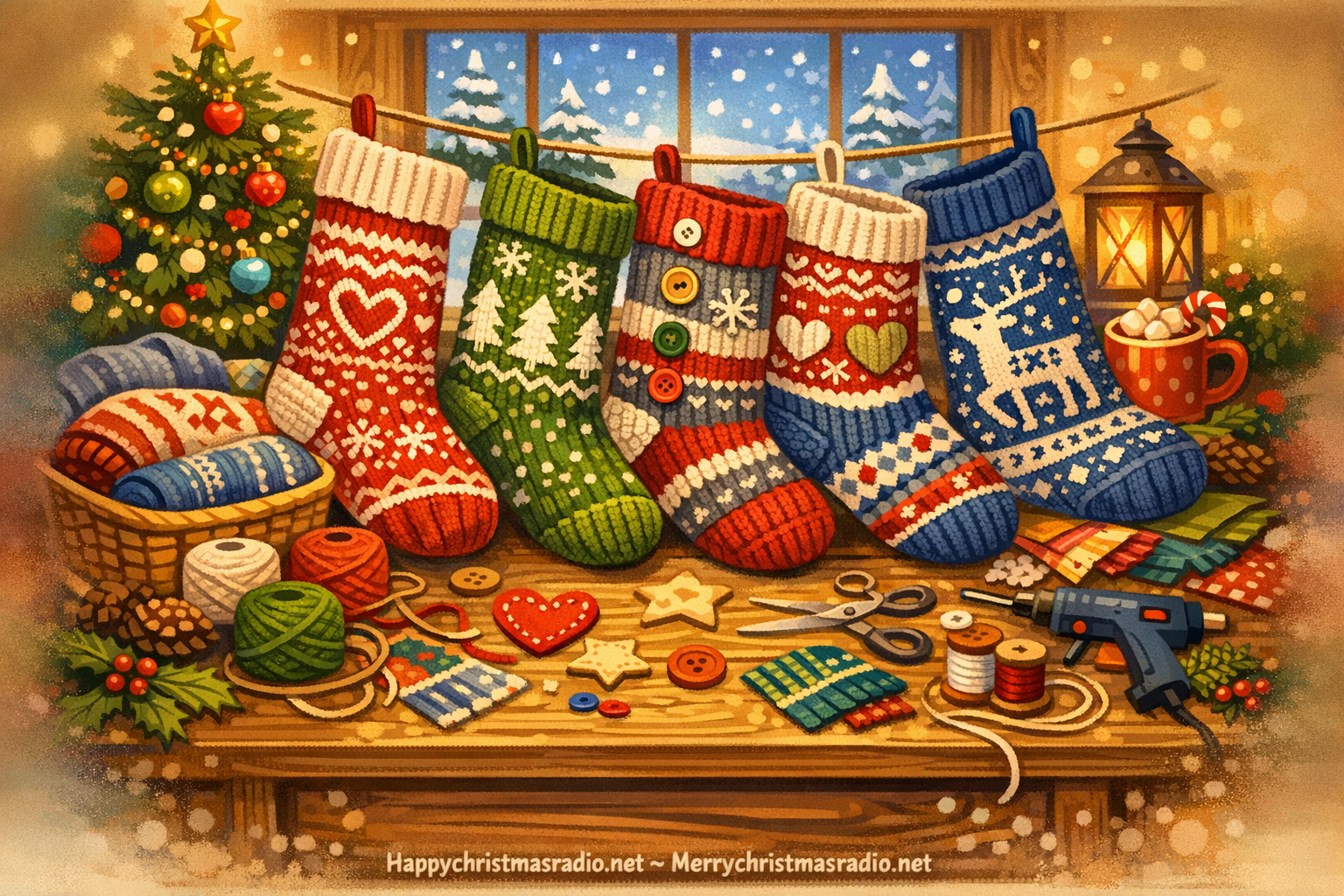 Upcycling Old Sweaters into Unique Christmas Stockings