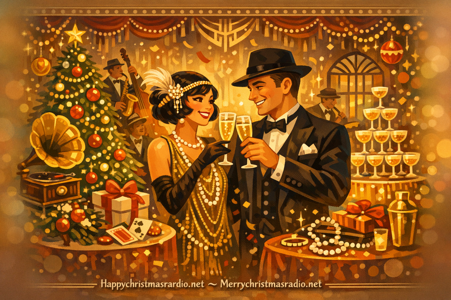 How to Plan a Themed Christmas Party: A 1920s Celebration