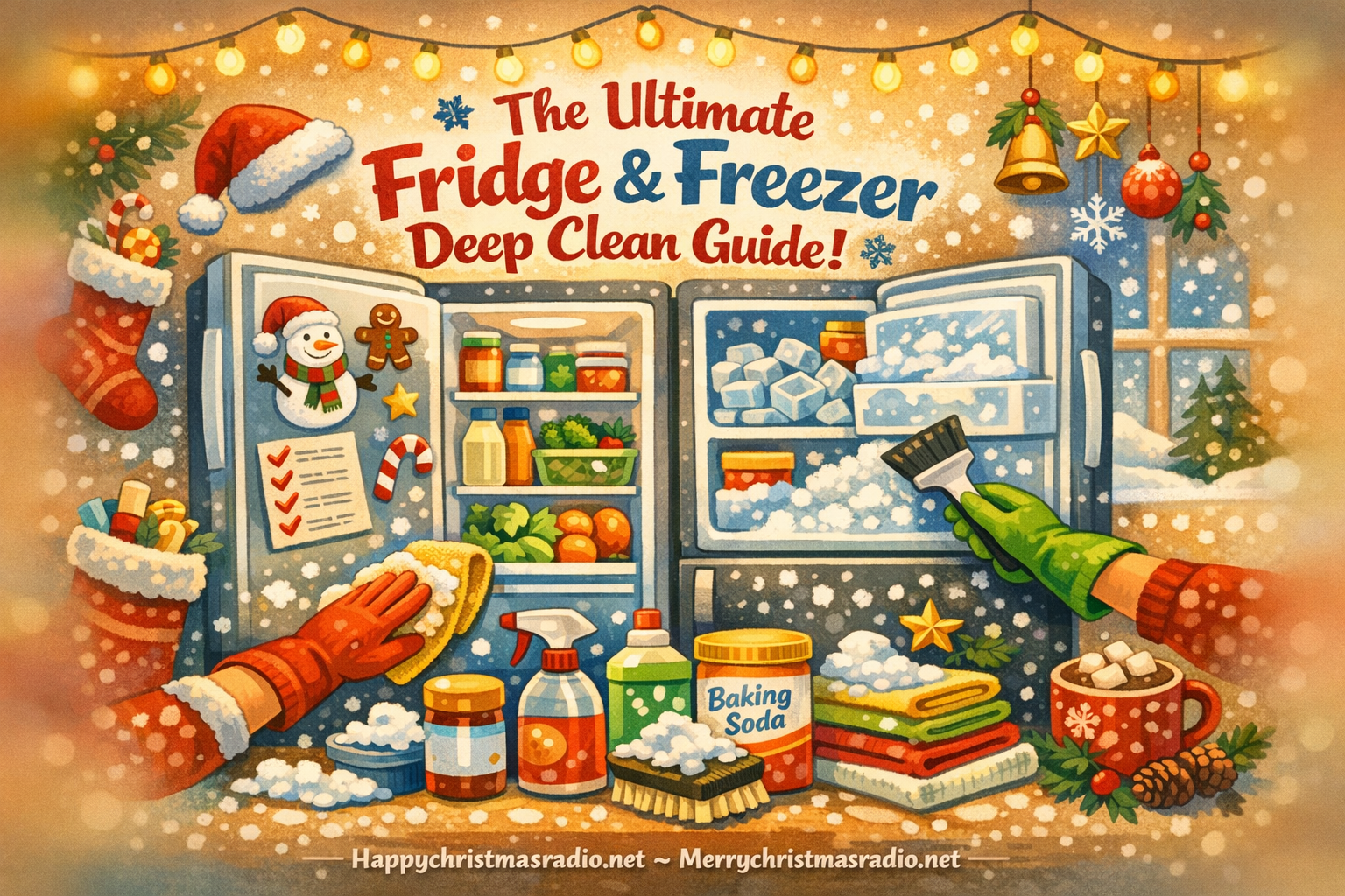 The Ultimate Fridge and Freezer Deep Clean Guide