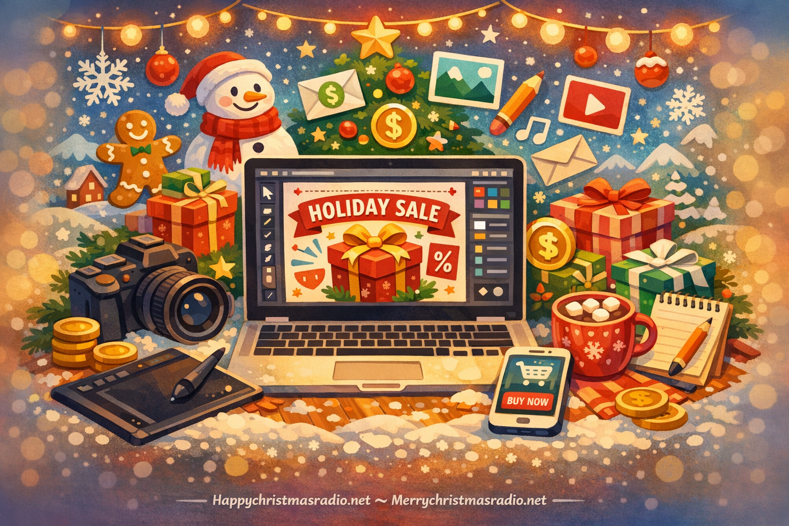 How to Create Digital Assets to Sell During the Holidays
