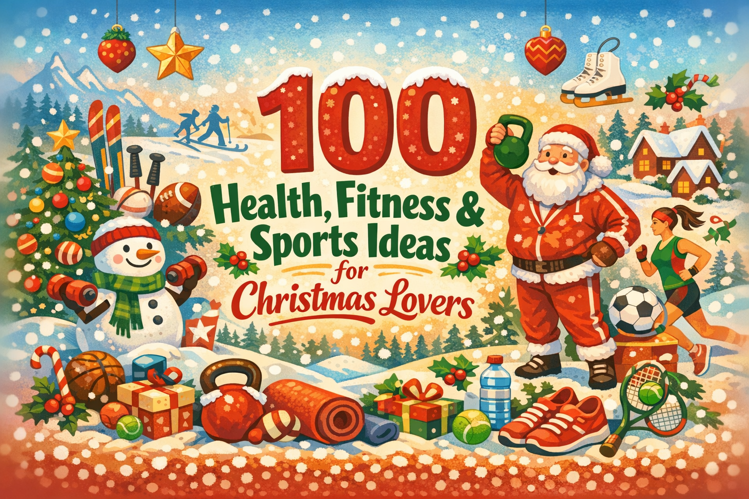 100 Health, Fitness & Sports Ideas for Christmas Lovers