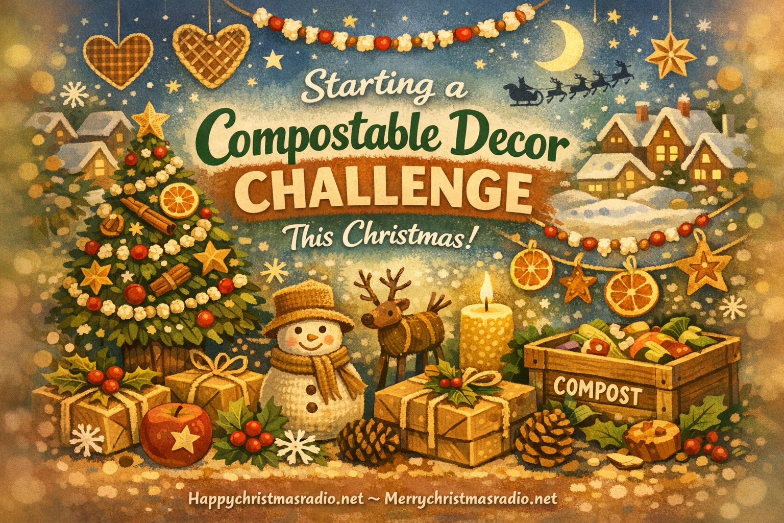 Starting a Compostable Decor Challenge This Christmas