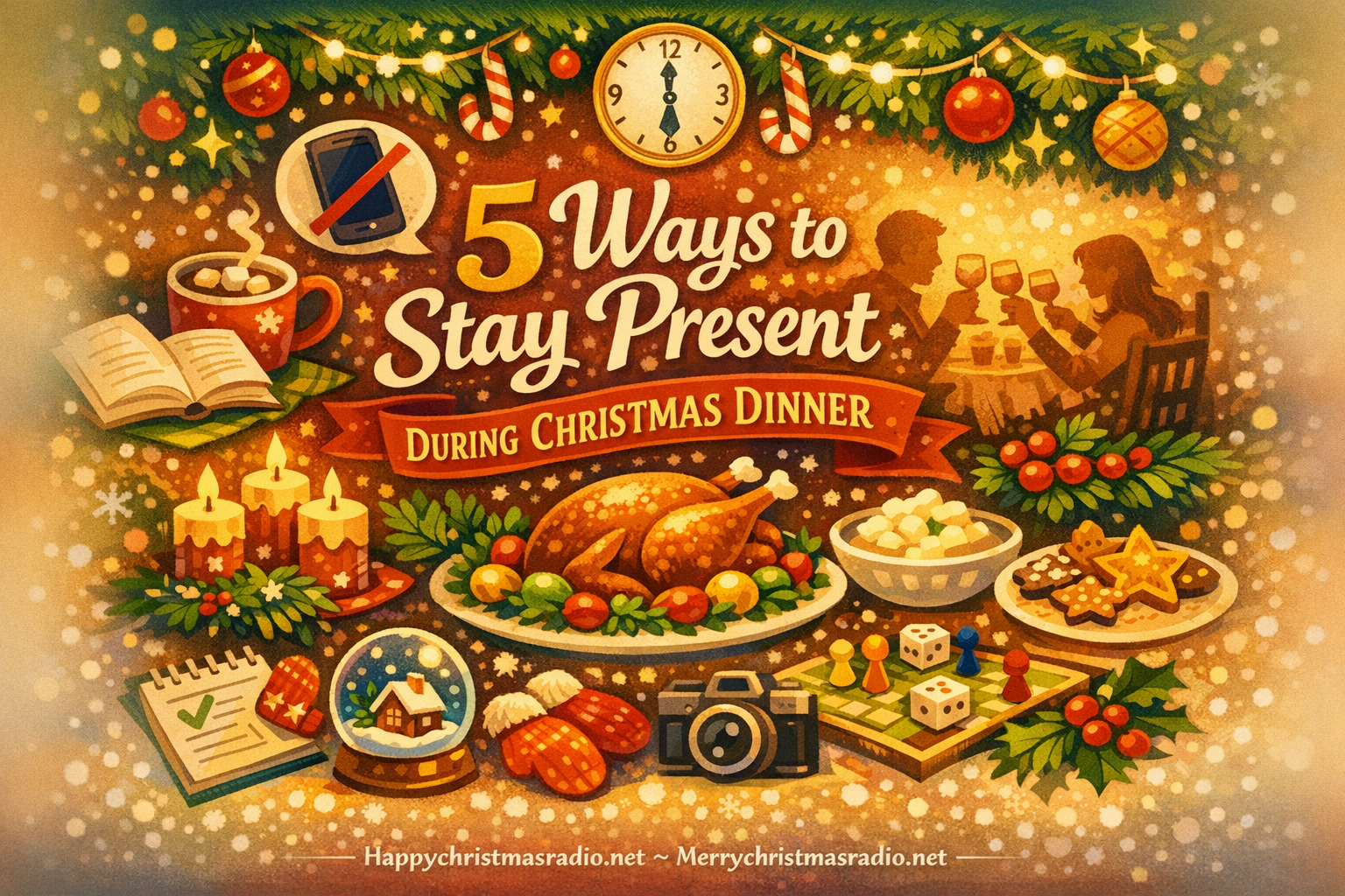 5 Ways to Stay Present During Christmas Dinner