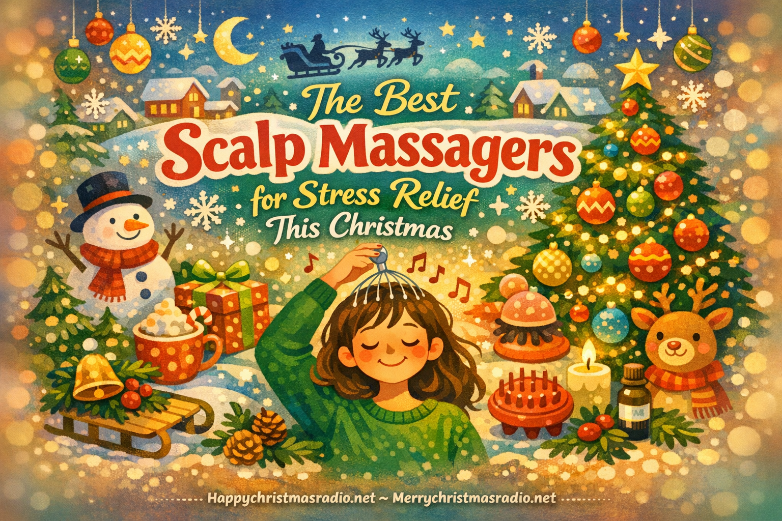 The Best Scalp Massagers for Stress Relief This Christmas