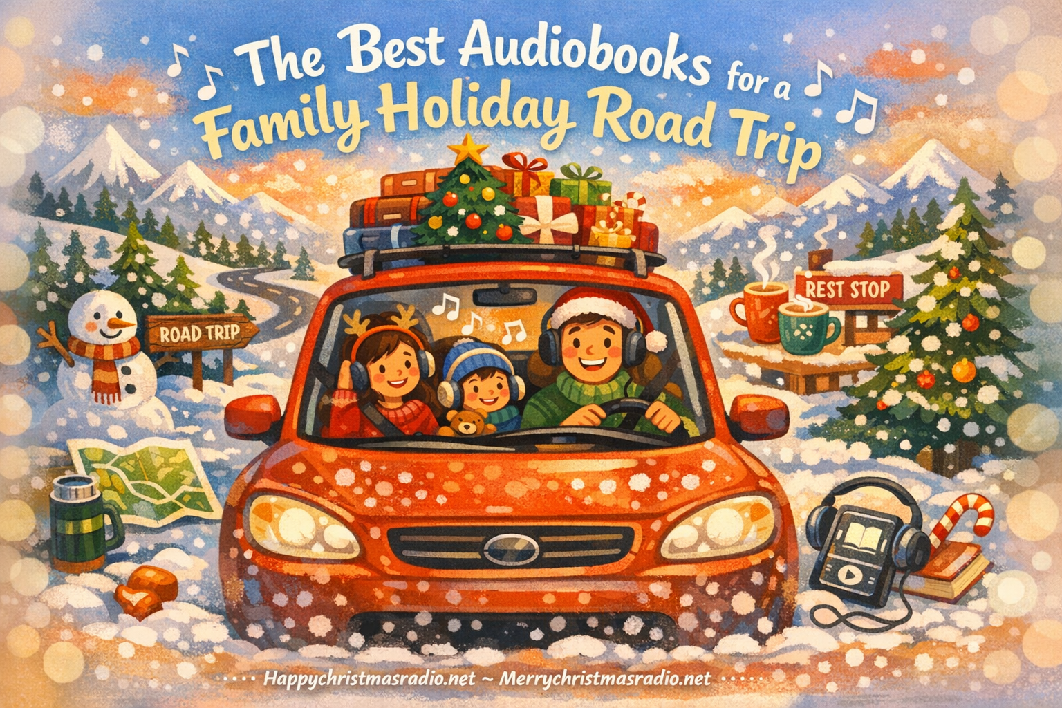 The Best Audiobooks for a Family Holiday Road Trip