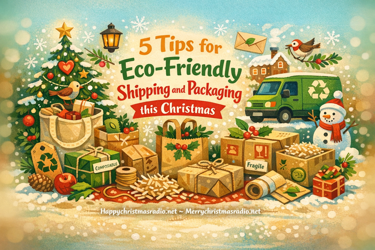 5 Tips for Eco-Friendly Shipping and Packaging this Christmas