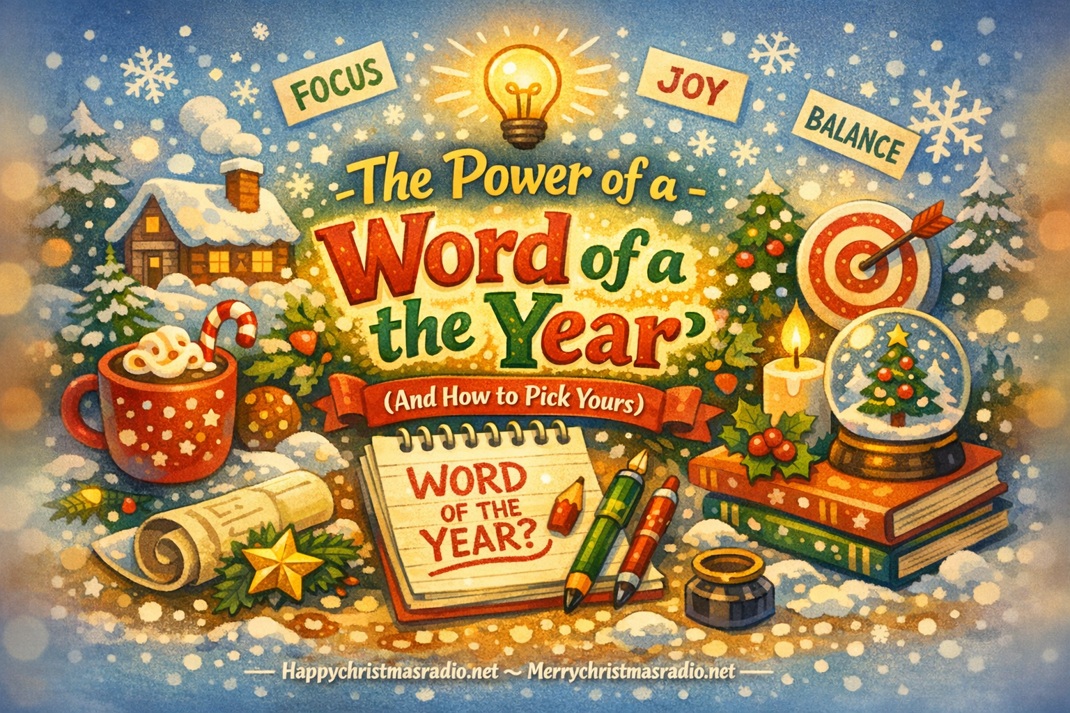 The Power of a 'Word of the Year' (And How to Pick Yours)