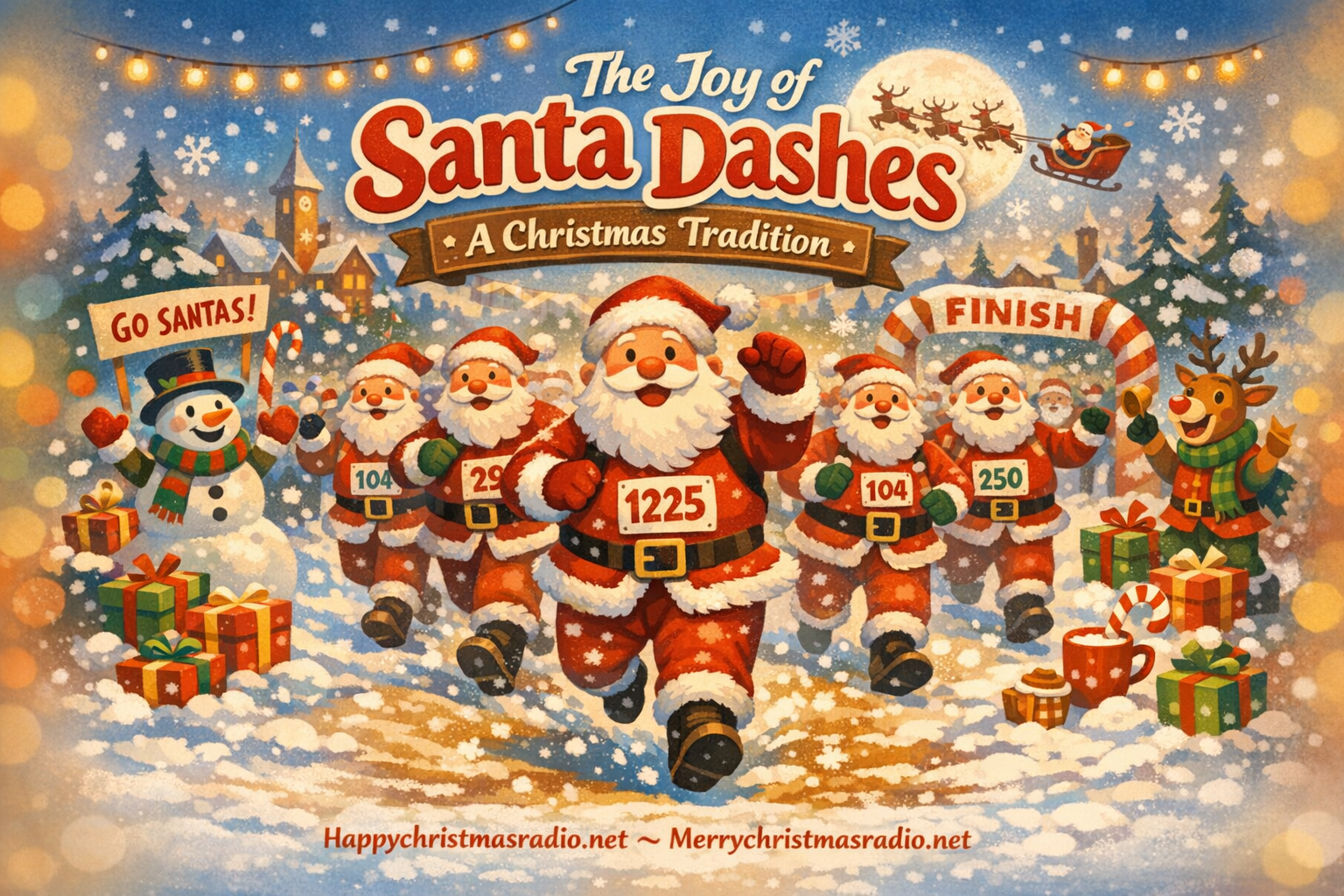The Joy of Santa Dashes: A Christmas Tradition