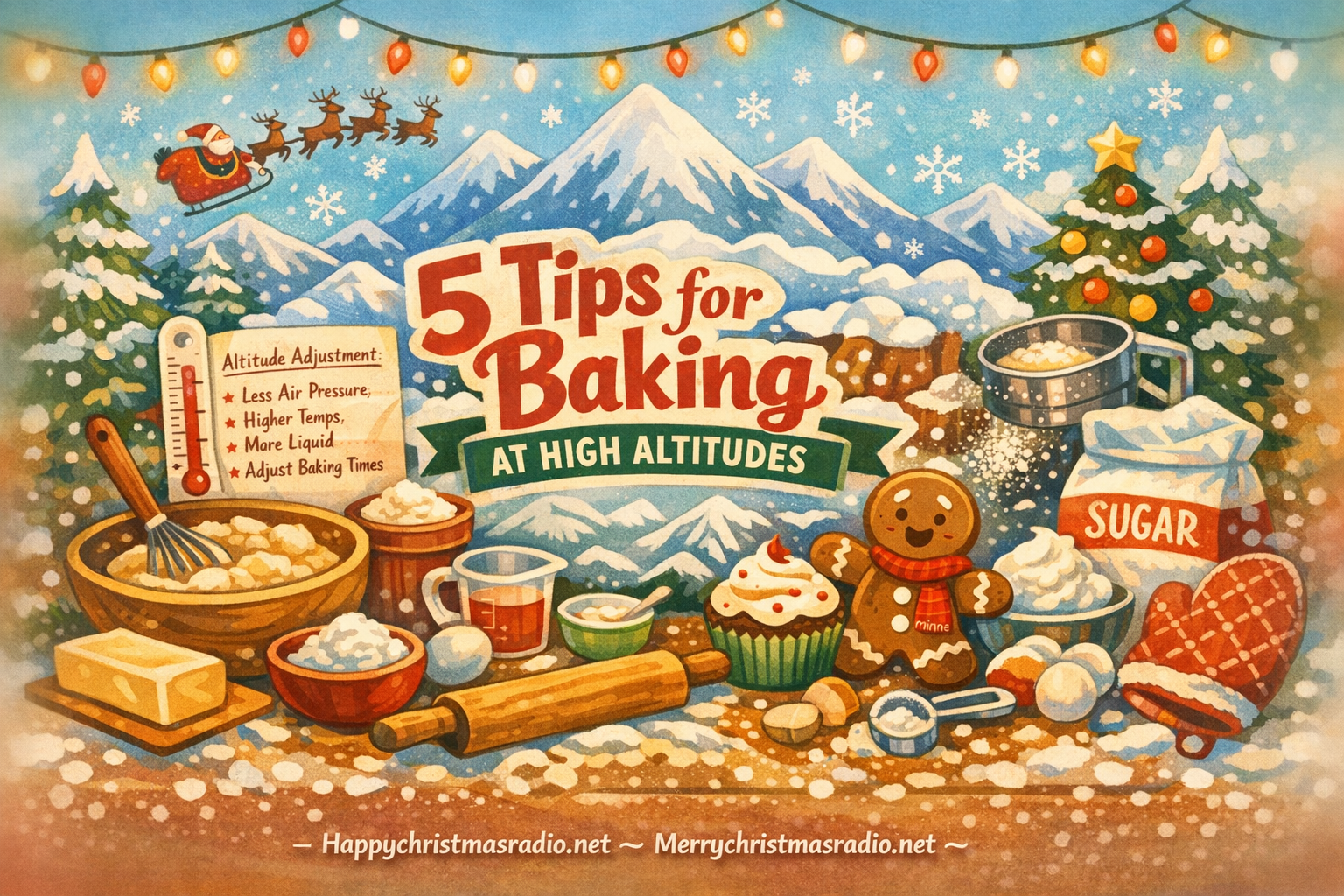 5 Tips for Baking at High Altitudes