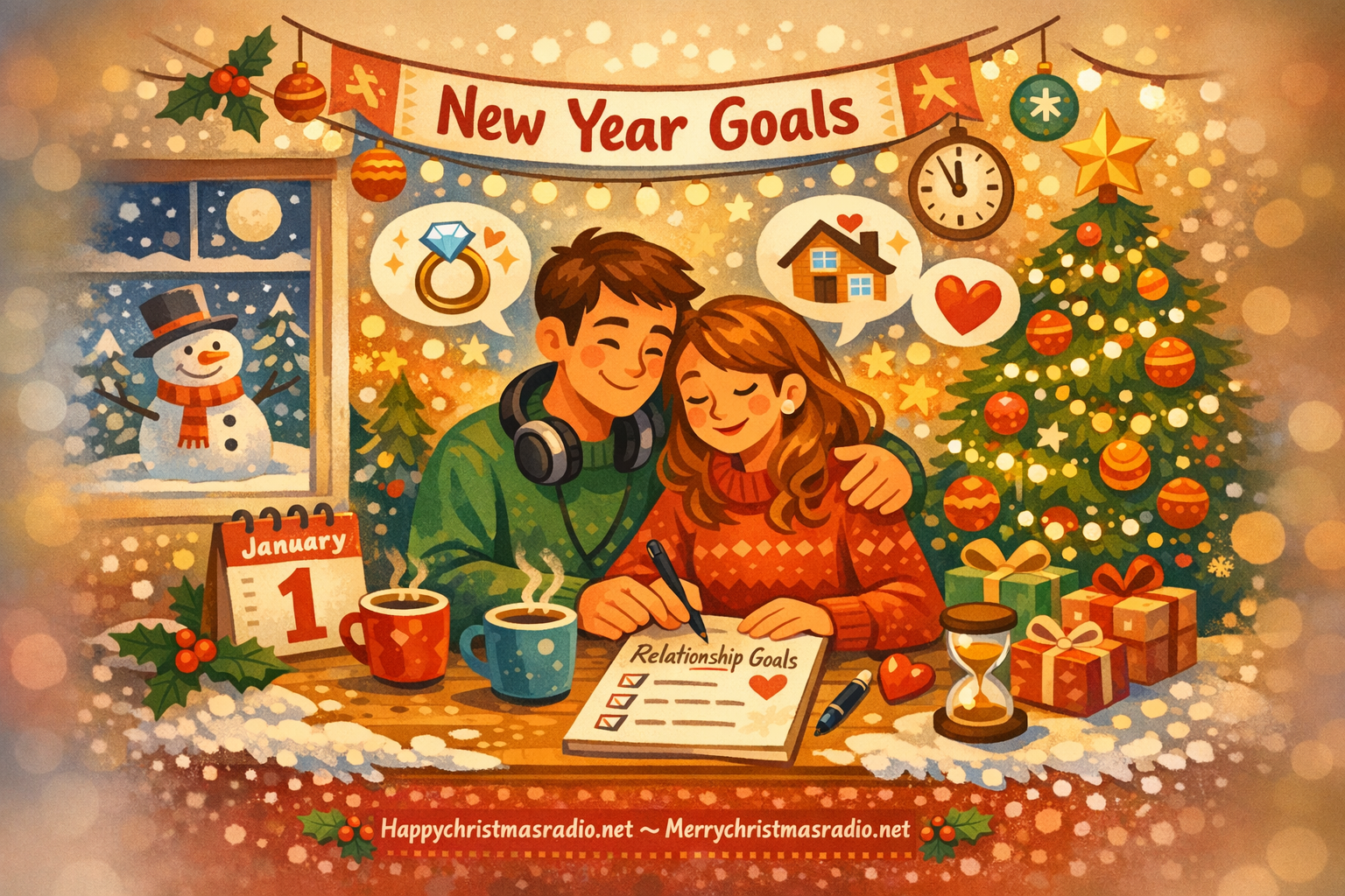 Setting Relationship Goals with Your Partner for the New Year