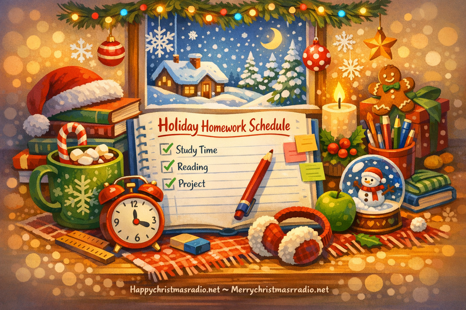 How to Make a Holiday Homework Schedule That Works