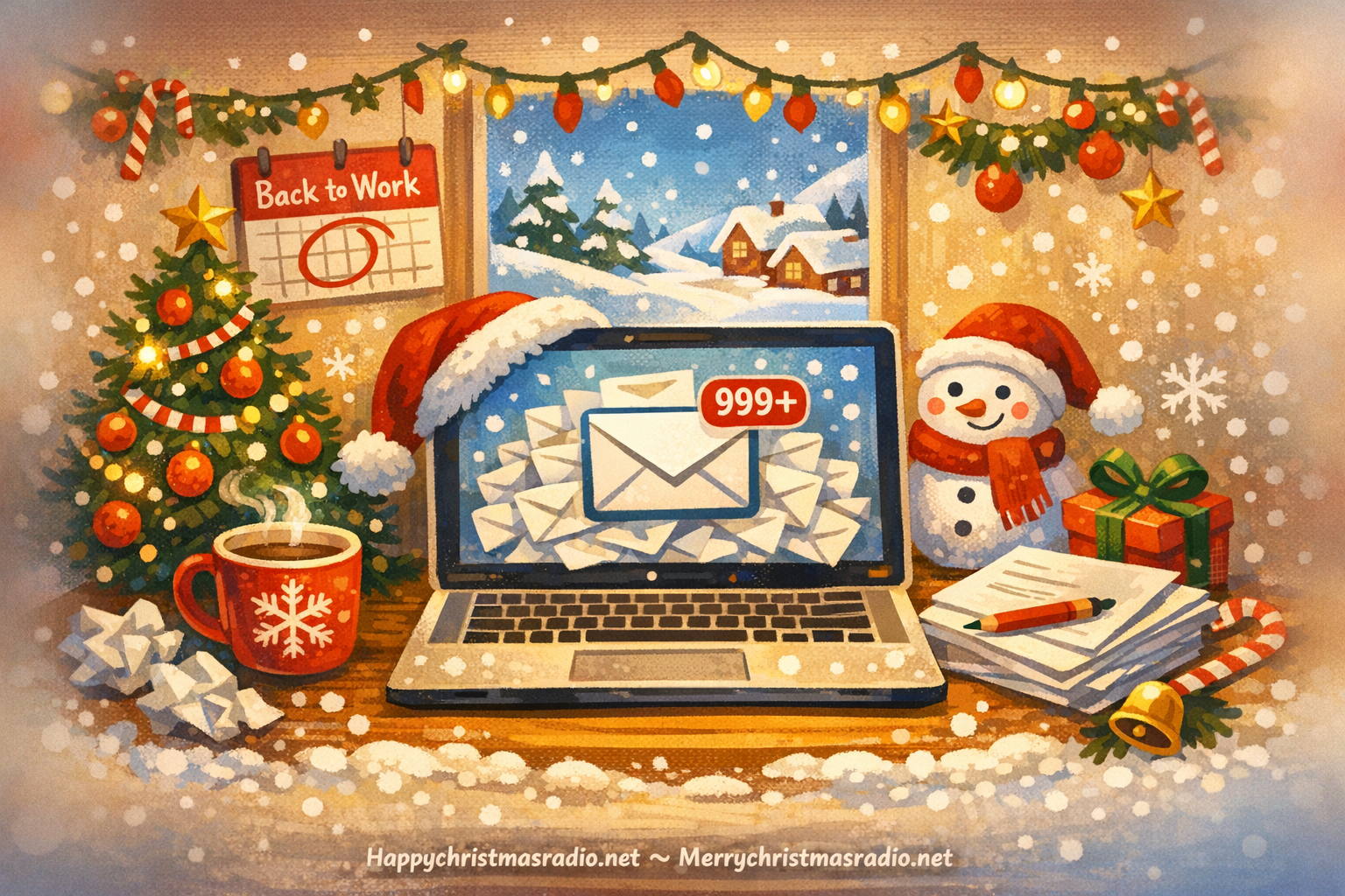 How to Manage Your Inbox After Returning from Christmas