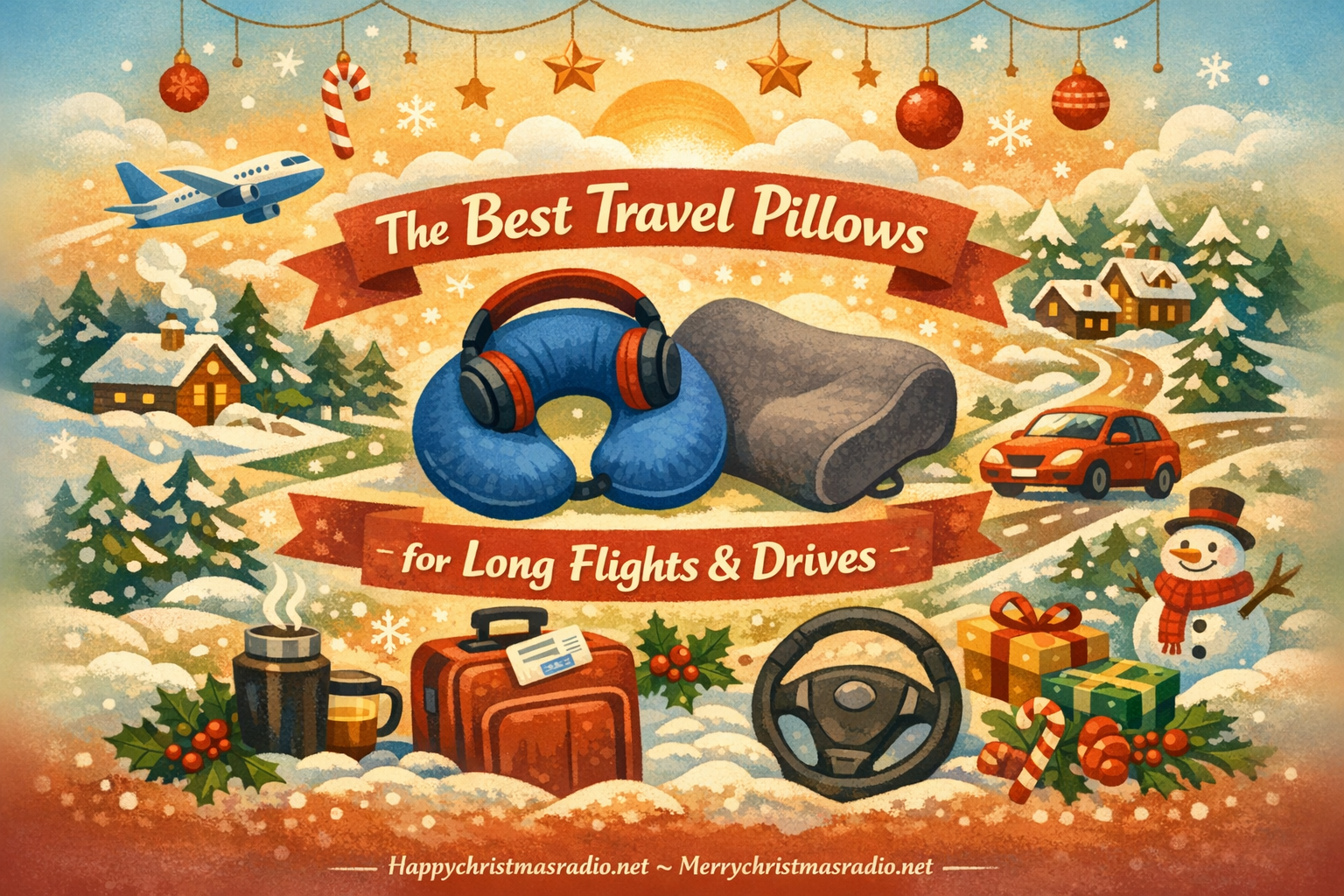 The Best Travel Pillows for Long Flights and Drives